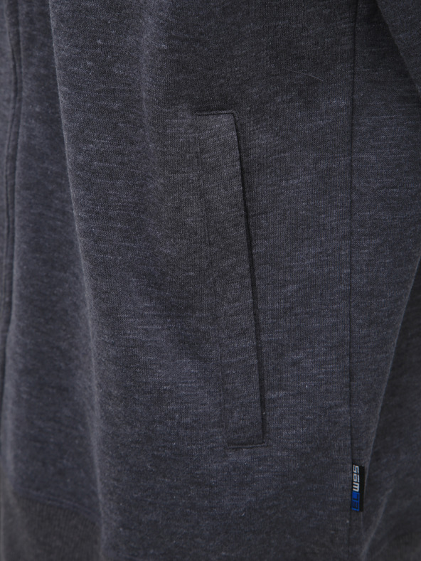 Sam 73 Tmavosivá pánska mikina SAM 73