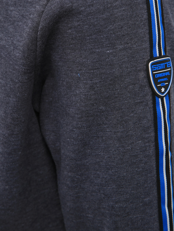 Sam 73 Tmavosivá pánska mikina SAM 73