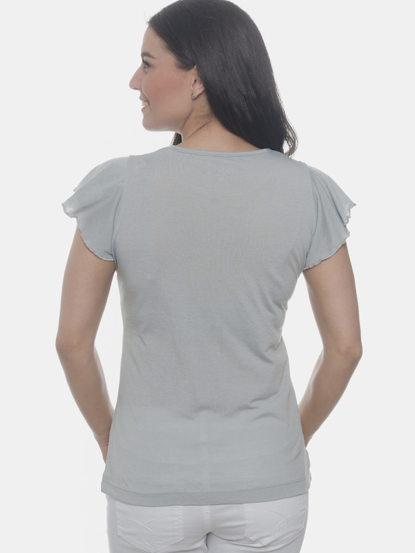Sam 73 Šedé dámske tričko SAM 73