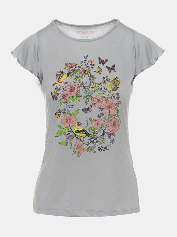 Sam 73 Šedé dámske tričko SAM 73