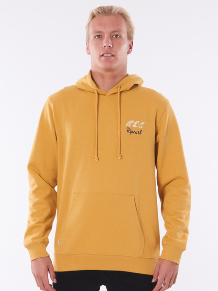 Rip Curl Žltá pánska mikina Rip Curl