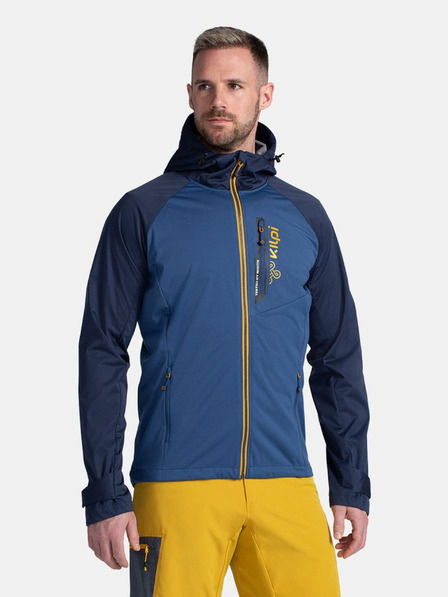 Kilpi Tmavomodrá pánska ľahká softshellová bunda Kilpi BELTRA-M