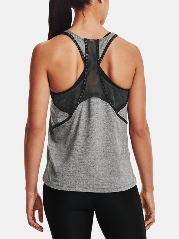 Under Armour Dámske tielko Under Armour Knockout Mesh Back Tank