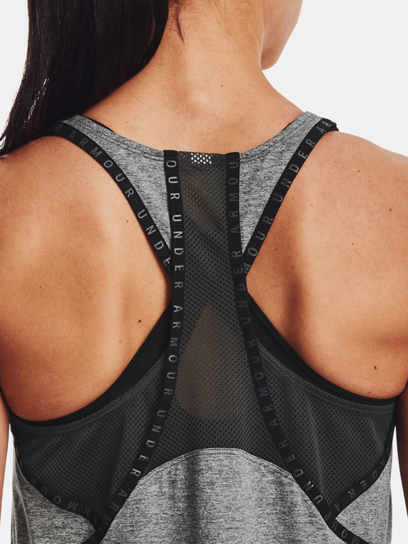 Under Armour Dámske tielko Under Armour Knockout Mesh Back Tank