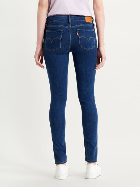 Levi's® Tmavomodré dámske džínsy Levi's® 711 skinny fit
