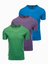 Ombre Clothing Tričko 3 ks