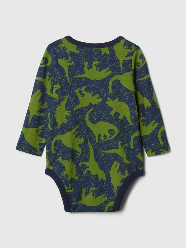 GAP Baby bavlnené body s logom GAP