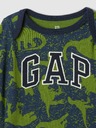 GAP Baby bavlnené body s logom GAP