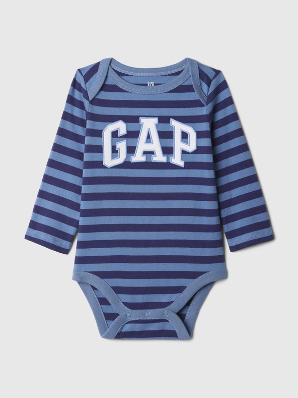 GAP Baby bavlnené body s logom GAP