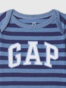 GAP Baby bavlnené body s logom GAP