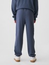 GAP Detské tepláky fleece logo army GAP