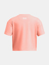 Under Armour Dievčenské tričko Under Armour UA CROP SPORTSTYLE LOGO SS