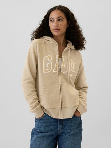GAP Mikina na zips Logo GAP