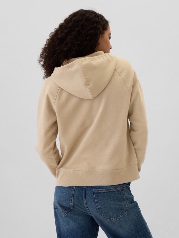 GAP Mikina s logom a fleece GAP