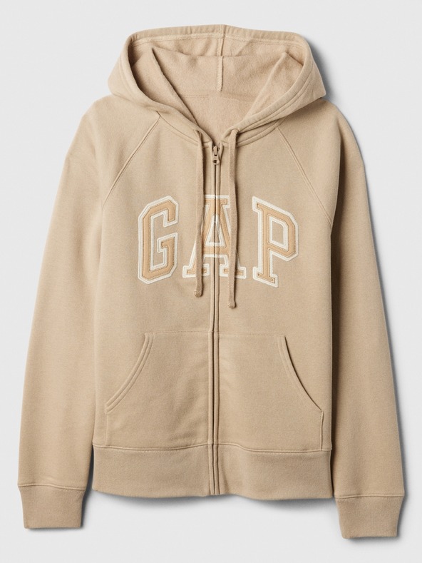 GAP Mikina s logom a fleece GAP