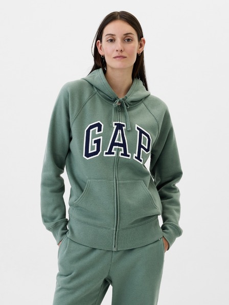 GAP Mikina s logom a fleece GAP