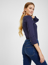 Orsay Tmavomodré dámske skinny fit džínsy ORSAY