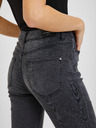 Orsay Tmavosivé dámske džínsy skinny fit ORSAY