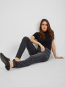 Orsay Tmavosivé dámske džínsy skinny fit ORSAY