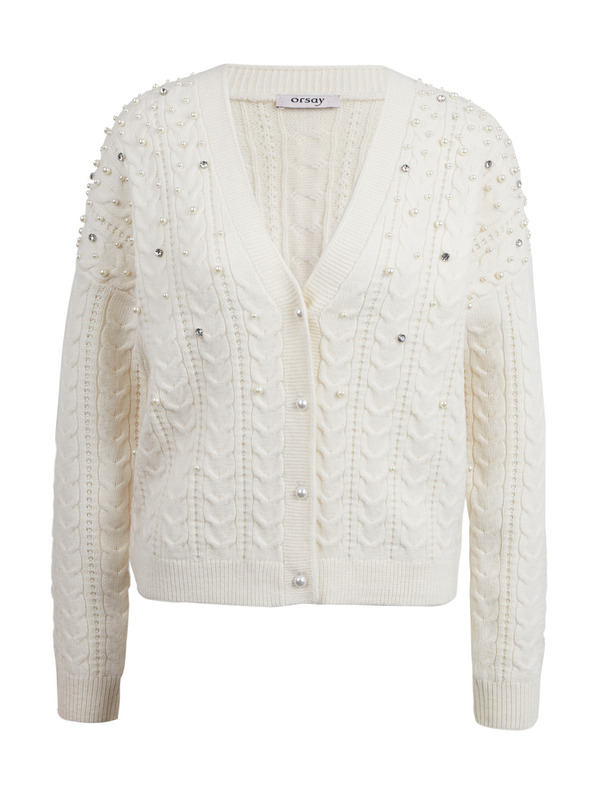 Orsay Krémový dámsky kardigan ORSAY