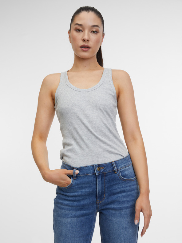 Orsay Tmavomodré dámske straight džínsy ORSAY