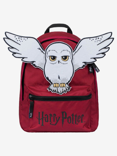 BAAGL  Červený predškolský batoh Baagl Harry Potter Hedwig
