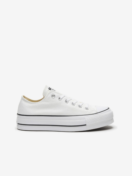Converse Biele plátenné tenisky Converse Chuck Taylor All Star Platform
