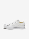 Converse Biele plátenné tenisky Converse Chuck Taylor All Star Platform