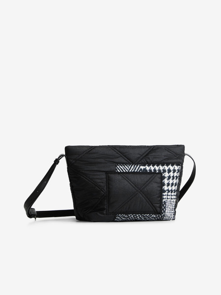 Desigual Čierna dámska vzorovaná crossbody kabelka Desigual After Dark Calpe