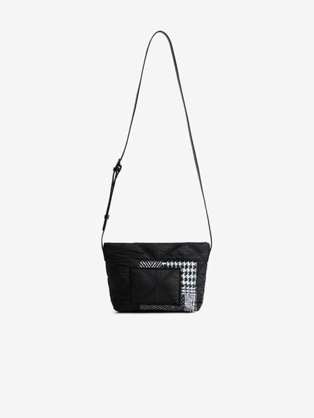 Desigual Čierna dámska vzorovaná crossbody kabelka Desigual After Dark Calpe
