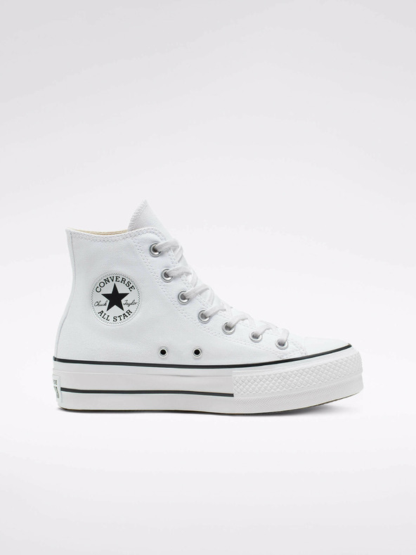 Converse Biele dámske členkové tenisky Converse