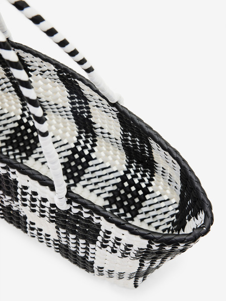 Desigual Čiernobiela dámska kabelka Desigual Lux