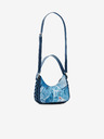 Desigual Modrá dámska kabelka Desigual Forever Blue Medley Patterned Handbag