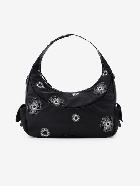 Desigual Desigual Jimenas Birmalph čierna dámska vzorovaná crossbody kabelka