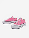 Converse Ružové dámske tenisky Converse Chuck Taylor All Star Lift Platform