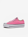 Converse Ružové dámske tenisky Converse Chuck Taylor All Star Lift Platform
