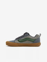 Vans Šedé pánske tenisky so semišovými detailmi VANS Knu Skool