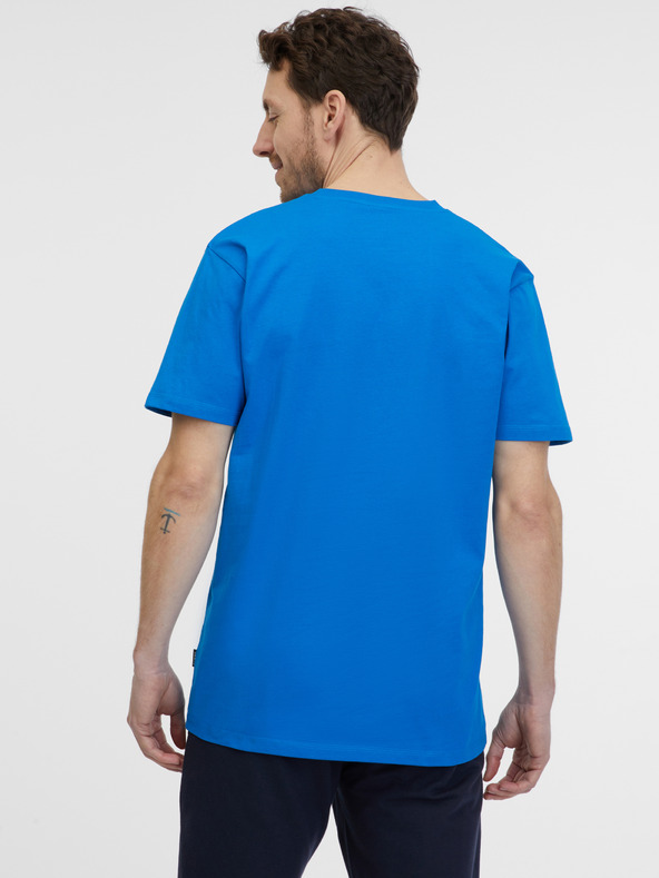 Sam 73 Modré pánske tričko SAM 73 Goose