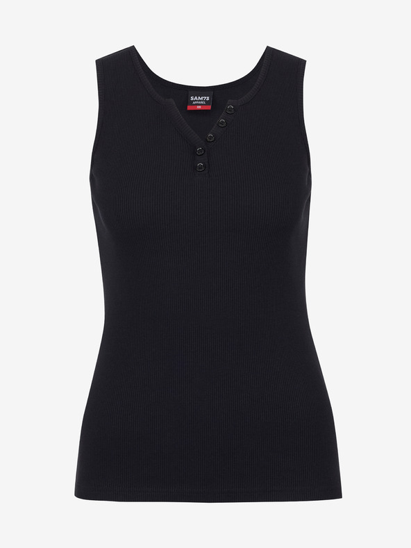 Sam 73 Čierne dámske tielko SAM 73 Manuela