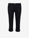 Sam 73 Čierne dámske trojštvrťové slim fit džínsy SAM 73 Amara