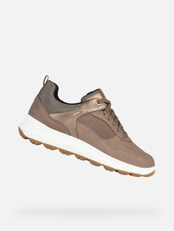 Geox Béžové dámske tenisky Geox Spherica 4x4 B Abx
