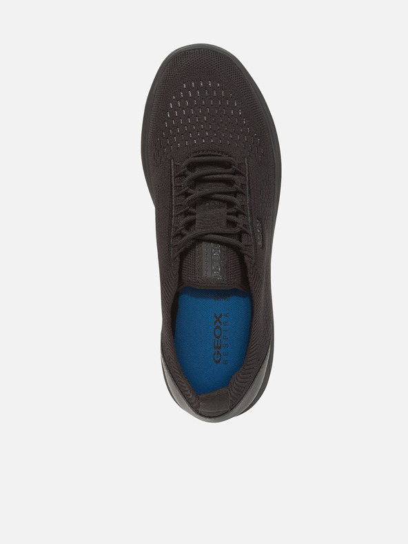 Geox Čierne dámske tenisky Geox Spherica