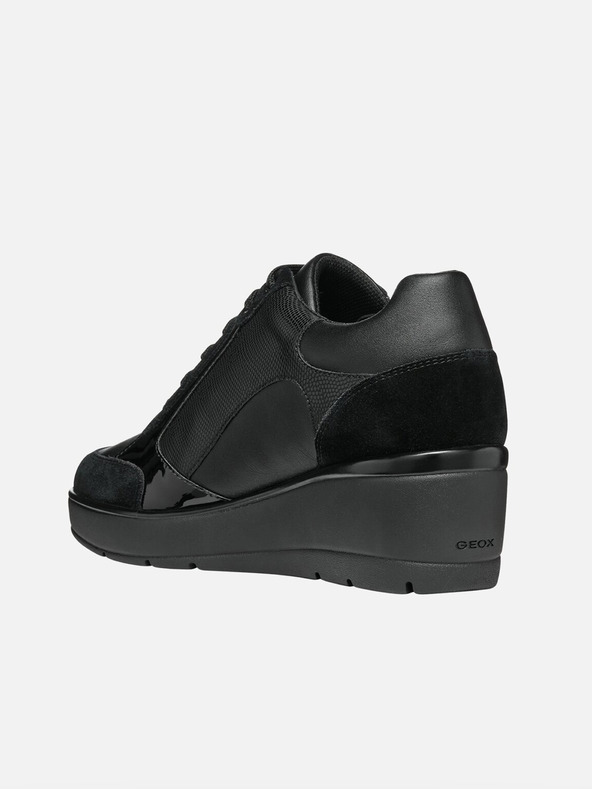 Geox Čierne dámske tenisky Geox Ilde