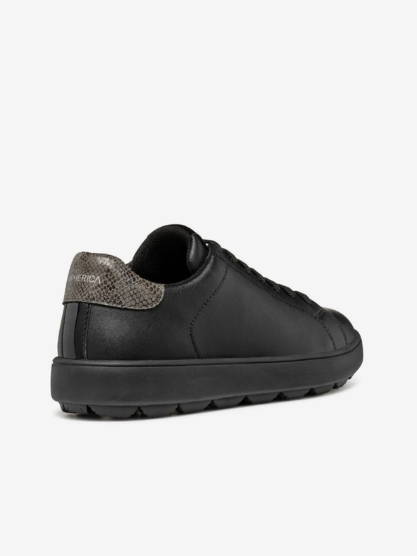 Geox Čierne dámske tenisky Geox Spherica ECUB-1