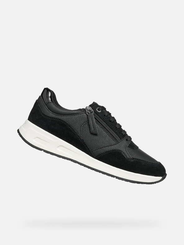 Geox Čierne dámske tenisky Geox Bulmya