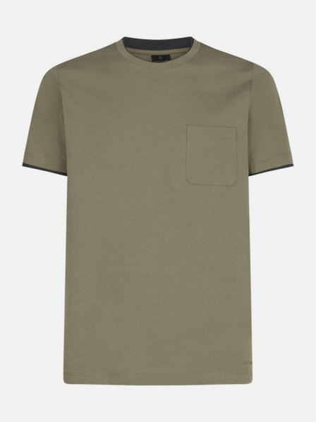 Geox Olivové pánske tričko Geox T-Shirt