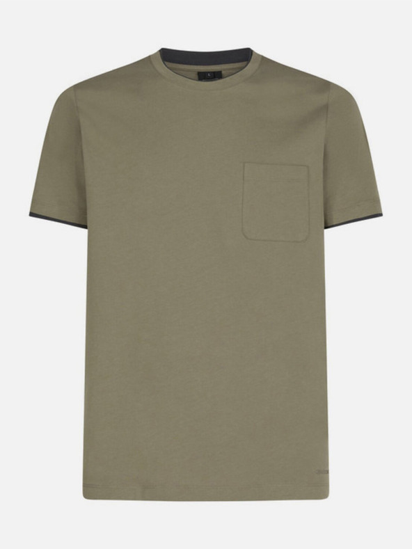 Geox Olivové pánske tričko Geox T-Shirt