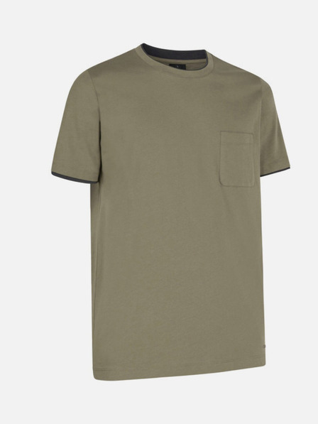 Geox Olivové pánske tričko Geox T-Shirt