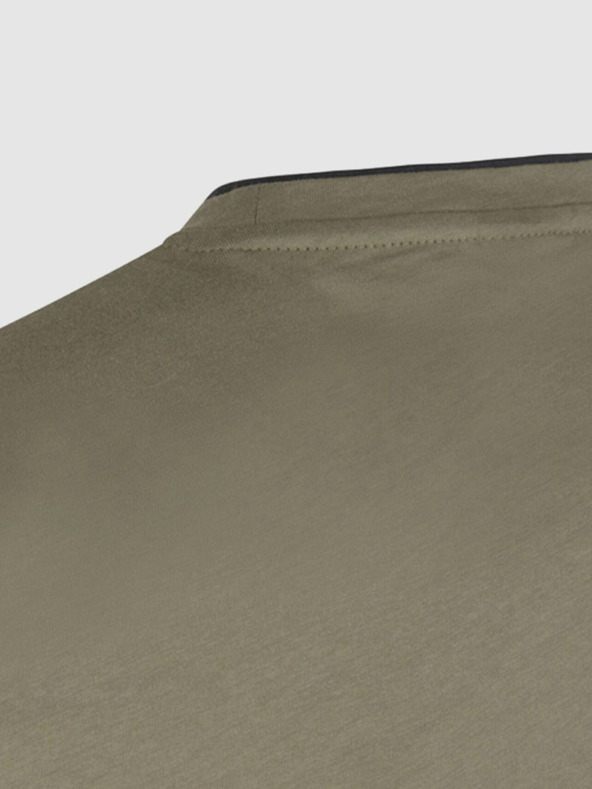 Geox Olivové pánske tričko Geox T-Shirt