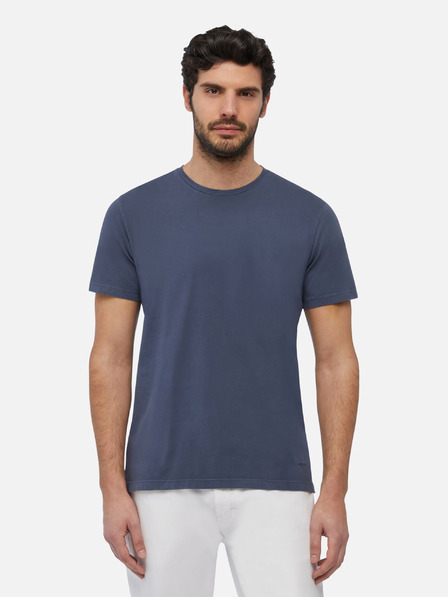 Geox Modré pánske tričko Geox T-Shirt